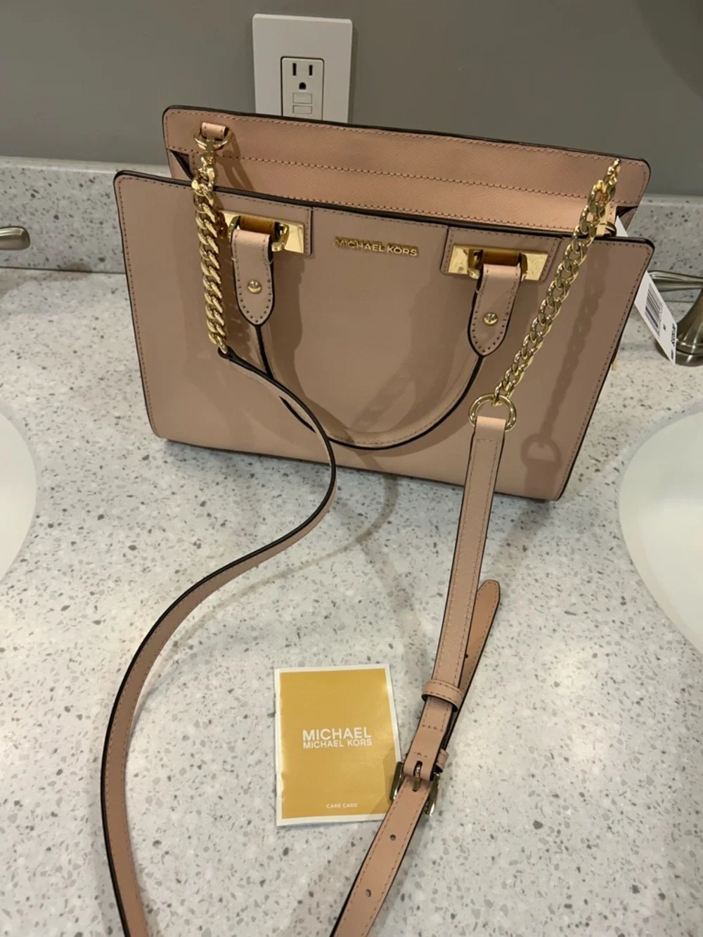 Michael Kors structured saffiano